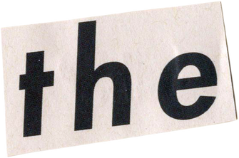 The Collage Letters
